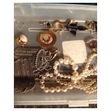 Jewelry including Sterling silver necklace, military dog tags Jewelry including Sterling silver necklace, military dog tags