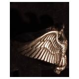 Sterling silver eagle ring Sterling silver eagle ring
