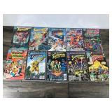 Lot of 10 DC Comics - Wonder Woman - The Adventures of Superman - Superman in Action Comics - Superman Krypton Chronicles - Super Girl - Superboy and the Legion of Super Heroes Lot of 10 DC Comics - Wonder Woman - The Adventures of Superman - Superman in Action Comics - Superman Krypton Chronicles - Super Girl - Superboy and the Legion of Super Heroes