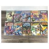 Lot of 10 Marvel Comic Books - Star Wars - Transformers - The Amazing Spider-Man - Star Trek - Indiana Jones - The Micronauts Lot of 10 Marvel Comic Books - Star Wars - Transformers - The Amazing Spider-Man - Star Trek - Indiana Jones - The Micronauts