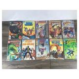 Lot of 10 DC Comic Books - Weird War Tale - Superboy - Justice League - Superman - Batman - Legion of Super Heroes - Masters of Universe Lot of 10 DC Comic Books - Weird War Tale - Superboy - Justice League - Superman - Batman - Legion of Super Heroes - Masters of Universe