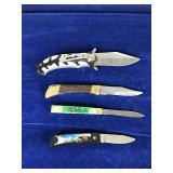 Lot of 4 Collectible Pocket Knives - see description for more info Lot of 4 Collectible Pocket Knives - see description for more info