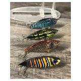 Lot of 10 Fishing Lures - Crankbait Wobblers Artificial Sinking Bait Treble Hooks6PCS Lot of 10 Fishing Lures - Crankbait Wobblers Artificial Sinking Bait Treble Hooks6PCS