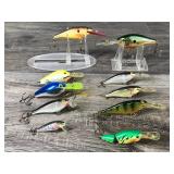 Lot of 10 Rapala Fishing Lures Lot of 10 Rapala Fishing Lures