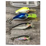 Lot of 10 Rapala Fishing Lures Lot of 10 Rapala Fishing Lures