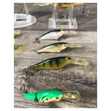 Lot of 10 Rapala Fishing Lures Lot of 10 Rapala Fishing Lures