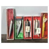 Lot of Rapala Fishing Lures in Original Boxes Lot of Rapala Fishing Lures in Original Boxes