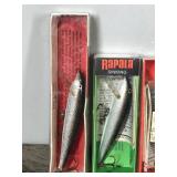 Lot of Rapala Fishing Lures in Original Boxes Lot of Rapala Fishing Lures in Original Boxes