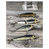Lot of 10 Rapala Fishing Lures Lot of 10 Rapala Fishing Lures