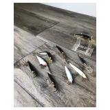 Lot of 10 Rapala Fishing Lures Lot of 10 Rapala Fishing Lures