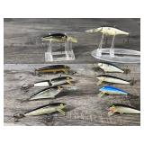 Lot of 10 Rapala Fishing Lures Lot of 10 Rapala Fishing Lures