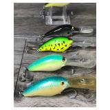 Lot of 10 Norman Fishing Lures Lot of 10 Norman Fishing Lures
