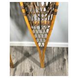 Pair of Vintage Wooden Snow Shoes Pair of Vintage Wooden Snow Shoes