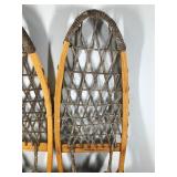 Pair of Vintage Wooden Snow Shoes Pair of Vintage Wooden Snow Shoes