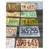 Lot of 15 Collectible Minnesota License Plates Lot of 15 Collectible Minnesota License Plates