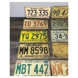 Lot of 15 Collectible License Plates Lot of 15 Collectible License Plates