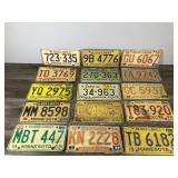 Lot of 15 Collectible License Plates Lot of 15 Collectible License Plates