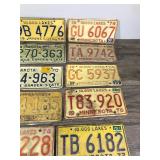 Lot of 15 Collectible License Plates Lot of 15 Collectible License Plates