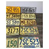 Lot of 15 Collectible Minnesota License Plates Lot of 15 Collectible Minnesota License Plates