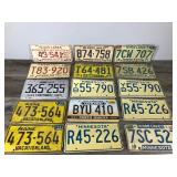 Lot of 15 Collectible License Plates Lot of 15 Collectible License Plates