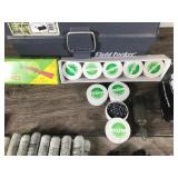 Daisy BB Hand Gun Model 188, Air Rifle Lead Pellets, Weaver Scope Mounts, Bag of BB’s, CO2 Cartridges, Field Locker Shooters Case and More Daisy BB Hand Gun Model 188, Air Rifle Lead Pellets, Weaver Scope Mounts, Bag of BB’s, CO2 Cartridges, Field Locker Shooters Case and More