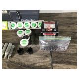 Daisy BB Hand Gun Model 188, Air Rifle Lead Pellets, Weaver Scope Mounts, Bag of BB’s, CO2 Cartridges, Field Locker Shooters Case and More Daisy BB Hand Gun Model 188, Air Rifle Lead Pellets, Weaver Scope Mounts, Bag of BB’s, CO2 Cartridges, Field Locker Shooters Case and More