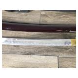 Samurai Sword with Sheath and Travel Case Samurai Sword with Sheath and Travel Case