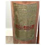 Vintage Red Star Copper/Brass Fire Extinguisher (Model - 303) Vintage Red Star Copper/Brass Fire Extinguisher (Model - 303)