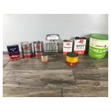 Lot of Collectible Oil Cans and More Lot of Collectible Oil Cans and More
