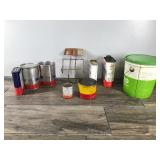Lot of Collectible Oil Cans and More Lot of Collectible Oil Cans and More