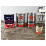 Lot of Collectible Oil Cans and More Lot of Collectible Oil Cans and More