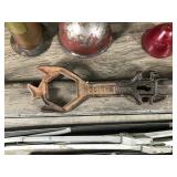 Vintage Wrenches, Ford Gauge Dash, Headlights, Thumb Press Oilers and More Vintage Wrenches, Ford Gauge Dash, Headlights, Thumb Press Oilers and More