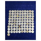 Lot of 91 Jefferson Nickels - See description for more info Lot of 91 Jefferson Nickels - See description for more info