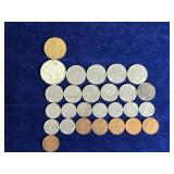 Lot of 27 Canadian Coins - See description below for more info Lot of 27 Canadian Coins - See description below for more info