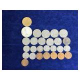 Lot of 27 Canadian Coins - See description below for more info Lot of 27 Canadian Coins - See description below for more info