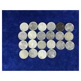 Lot of 22 Roosevelt Dimes - See description below for more info Lot of 22 Roosevelt Dimes - See description below for more info