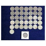 Lot of 37 Kennedy Half Dollars - See description below for more info Lot of 37 Kennedy Half Dollars - See description below for more info