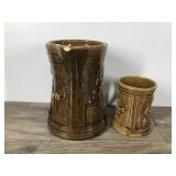 Vintage McCoy Stoneware Pirate Beer Pitcher with Matching Mug Vintage McCoy Stoneware Pirate Beer Pitcher with Matching Mug