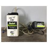 Quiet Bubbles Water Resistant Air Pump and 110 Air Bubbles Aerators for Keeping Your Bait Alive Quiet Bubbles Water Resistant Air Pump and 110 Air Bubbles Aerators for Keeping Your Bait Alive