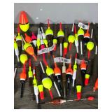 Large Lot of Fishing Bobbers Large Lot of Fishing Bobbers