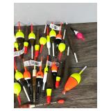 Large Lot of Fishing Bobbers Large Lot of Fishing Bobbers