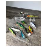 Lot of 10 Fishing Lures - see description for more info Lot of 10 Fishing Lures - see description for more info