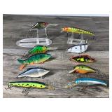 Lot of 10 Fishing Lures - see description for more info Lot of 10 Fishing Lures - see description for more info