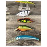 Lot of 10 Fishing Lures - see description for more info Lot of 10 Fishing Lures - see description for more info