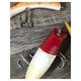 Lot of 10 Collectible Fishing Lures - Heddon - Sounth Bend - Lazy Ike  - see description for more info Lot of 10 Collectible Fishing Lures - Heddon - Sounth Bend - Lazy Ike  - see description for more info