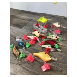 Lot of 10 Poe’s Fishing Lures Lot of 10 Poe’s Fishing Lures