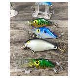 Lot of 10 Fishing Lures - see description below for more info Lot of 10 Fishing Lures - see description below for more info