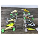 Lot of 10 Poe’s Fishing Lures Lot of 10 Poe’s Fishing Lures