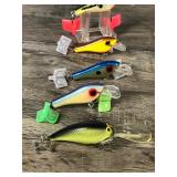Lot of 10 Fishing Lures - all of them but one are Poe’s Lot of 10 Fishing Lures - all of them but one are Poe’s