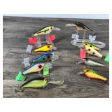 Lot of 10 Fishing Lures - all of them but one are Poe’s Lot of 10 Fishing Lures - all of them but one are Poe’s